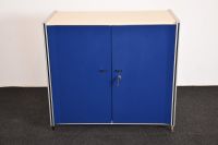 Büromöbel Sideboard 2OH, Ahorn/blau, 2x Flügeltüren, Art.Nr. N342 Nordrhein-Westfalen - Zülpich Vorschau