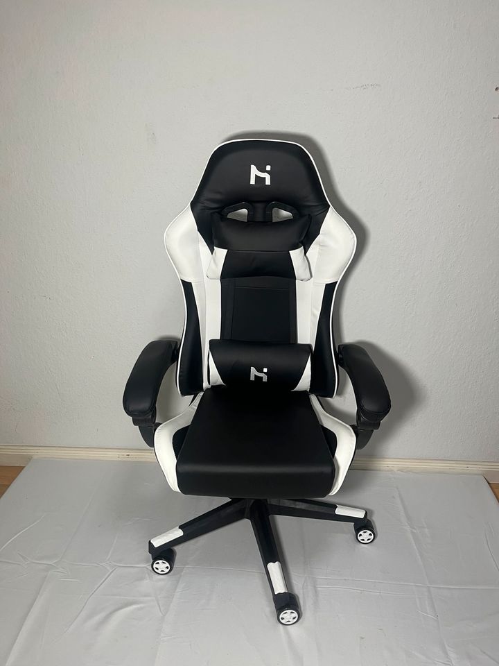 Ergonomisch Gaming Stuhl Gaming Racing Bürostuhl Computerstuhl in Soltau