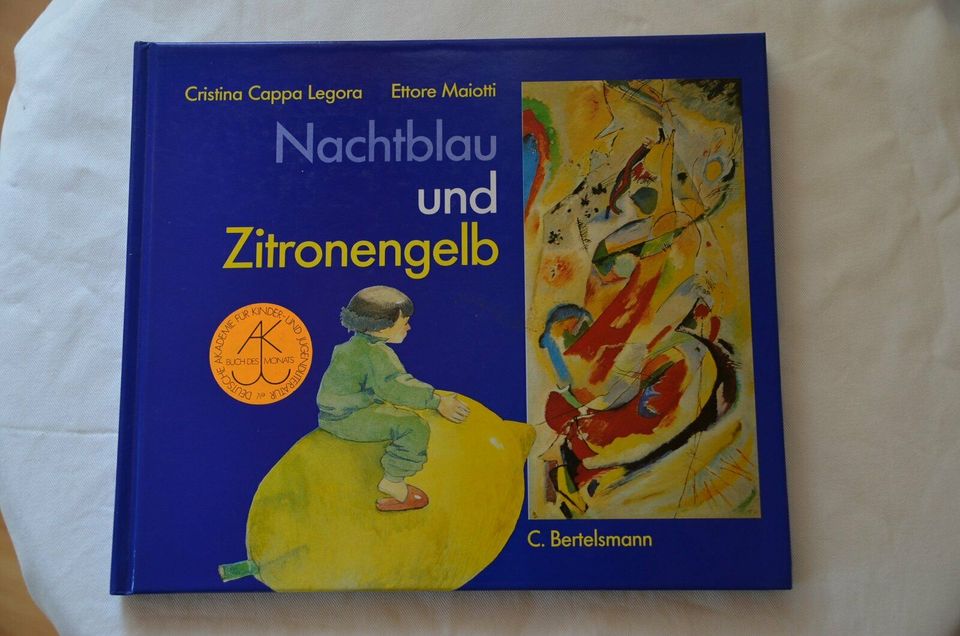Nachtblau und Zitronengelb Kinder erleben Kunst in Reichelsheim (Odenwald)