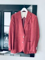 NP: 1099€ Boggi Sakko Qualität Wolle Seide Leine rot Blazer Anzug München - Trudering-Riem Vorschau