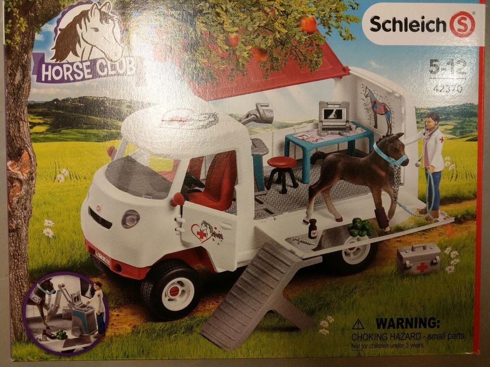 Schleich Pferdehof 42344 mit super viel Zubehör, Pferden etc in Rösrath