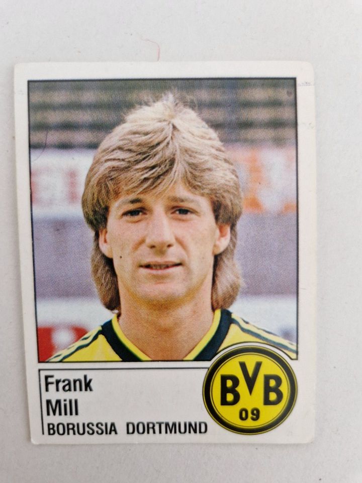 Panini - Frank Mill - Borussia Dortmund 1987 - ungeklebt in Tübingen