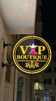 Werbeschild, Leuchtreklame VIP BOUTIQUE Hessen - Bad Nauheim Vorschau