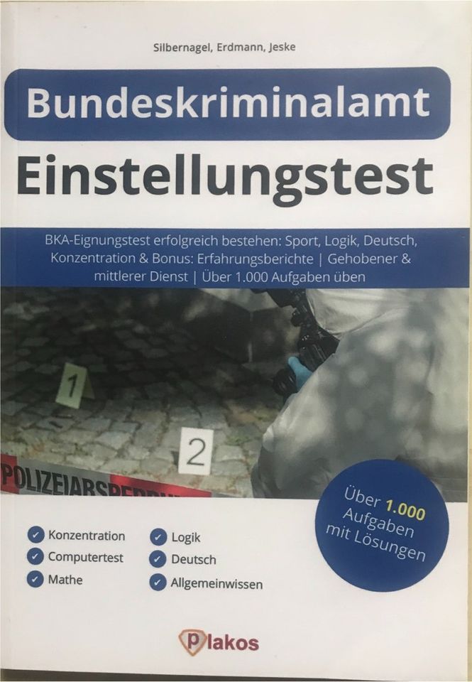 Einstellungstest Bundeskriminalamt in Borgsdorf