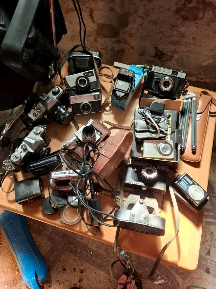Alte Kameras in Nordhausen