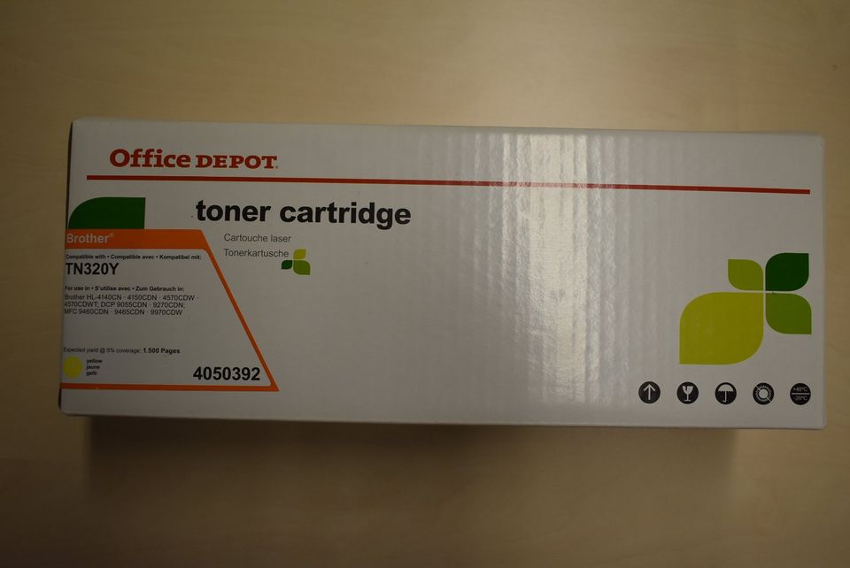 Toner-Kartusche für Brother TN320Y in München