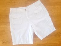 Leichte Damen Sommer Shorts Cargo Style Hose kurz Weiß XL 42/44 Nordrhein-Westfalen - Jüchen Vorschau