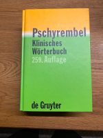 Pschyrembel Klinisches Wörterbuch 259. Auflage Baden-Württemberg - Kusterdingen Vorschau