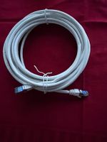 LAN Kabel 7,5 m weiß CAT-6A 500 MHz, 100 Ohm mit Steckern RJ45 Hessen - Kassel Vorschau