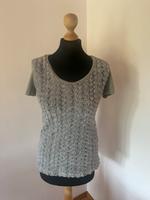 Damenshirt grau Gr 36 mit Röschen Nordrhein-Westfalen - Kempen Vorschau