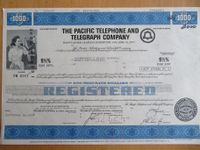 Historische Aktie "The Pacific Telephone and Telegraph Company" Kr. Dachau - Markt Indersdorf Vorschau