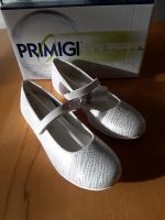 Neu Primigi Gr 34 Ballerinas Kommunionschuhe Schuhe weiß silber Bayern - Buch Vorschau