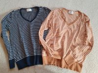 2er Set Pullover C&A Damen braun & navy maritim Gr. S top Zustand Sachsen-Anhalt - Kalbe (Milde) Vorschau