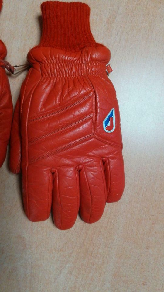 Handschuhe reusch Herren rot gefüttert in Apolda