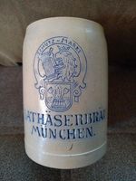 Bierkrug 0,5l MATHÄSERBRÄU München Hessen - Hünfeld Vorschau