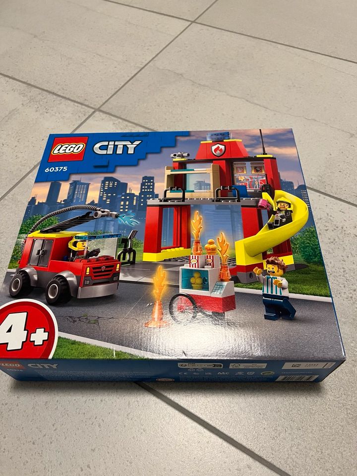 Lego City 60375 Feuerwehrstation in Großkarolinenfeld