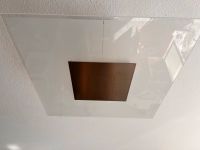 Moderne flache Wohnzimmerlampe - weiss / dezent silber Nordrhein-Westfalen - Kempen Vorschau