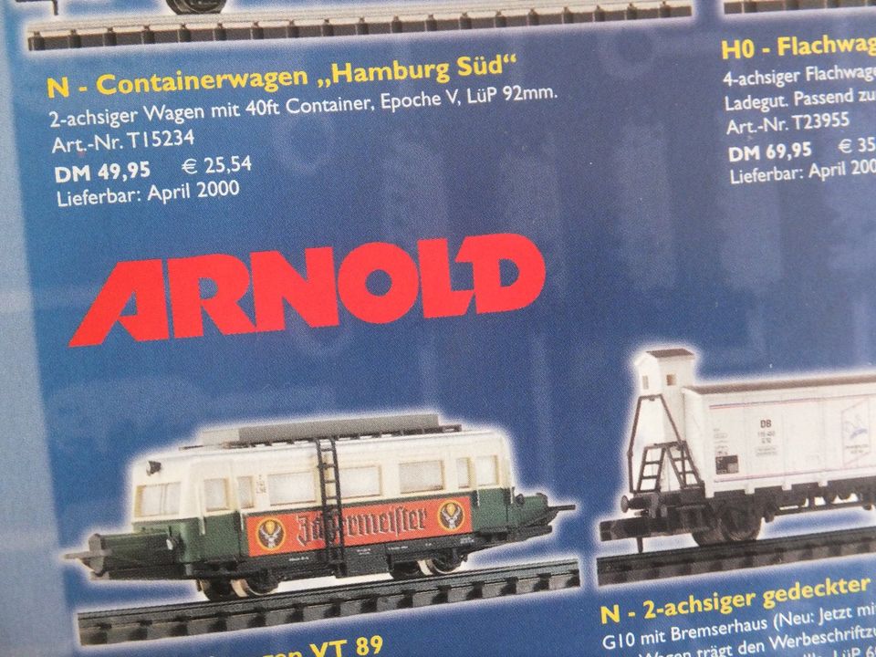 Arnold Katalog Prospekt Neuheiten 88 90 91  Arnold N Neuheiten-Re in Aachen