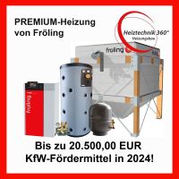 Pelletheizung FRÖLING 25 kW PE1 Silo 7,4 t Speicher Einbau KfW Sachsen-Anhalt - Landsberg (Saalekreis) Vorschau