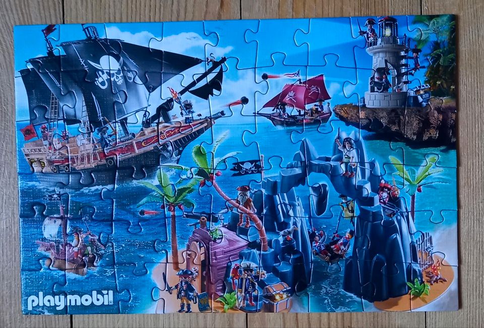 Playmobil Puzzle Pirateninsel 54 Teile in Bamberg