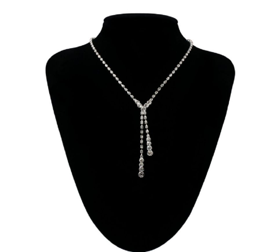 Set COLLIER Halskette Schmuck Strass BRAUTSCHMUCK HOCHZEIT BRAUT in Tettnang