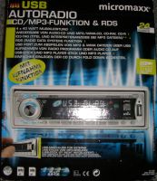 Autoradio Micromaxx RDS USB CD MP3 Player Aufnahmefunktion Neu Berlin - Tempelhof Vorschau