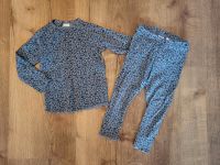 H&M Mädchen Set Hose Langarmshirt blau Blümchen 86 top Niedersachsen - Achim Vorschau