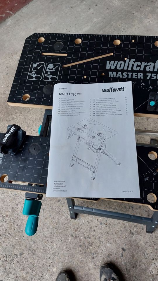 Wolfcraft Spanntisch Master 750 Ergo, NEU und unbenutzt in Dachsenhausen