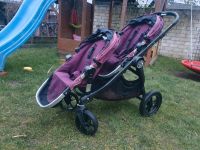 baby jogger city select 2 Geschwisterwagen / neue Reifen Hessen - Florstadt Vorschau