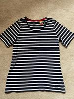 Marineblau weißes T-Shirt von S.Oliver, Größe 38 Hessen - Ehringshausen Vorschau