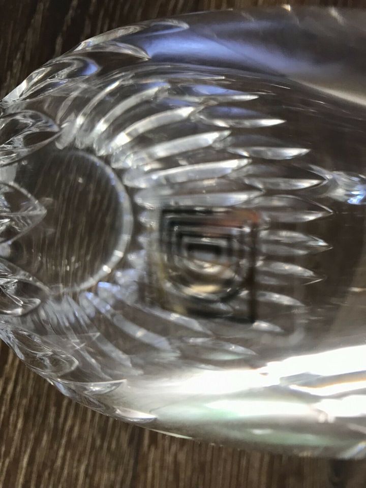 Karaffe für GIN WHISKY Kristallglas Bleikristall in Achern