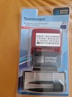 Neu !! Textstempel zum Selbstdarstellung Nordrhein-Westfalen - Dormagen Vorschau