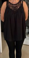 VERO MODA Top Bluse spitze Oberteil M Damen schwarz Shirt Nordrhein-Westfalen - Euskirchen Vorschau
