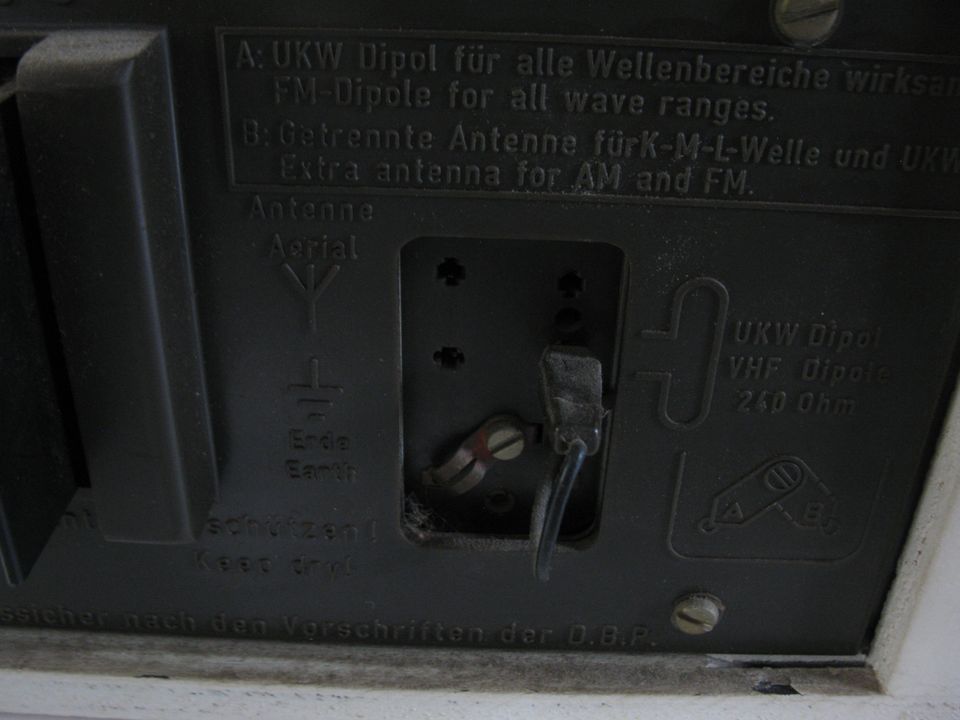Alte Stereoanlage Vintage SABA 8080G weiß in Flensburg