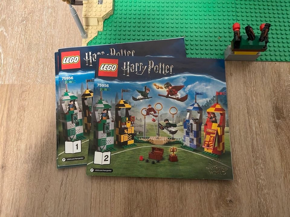 2x Lego 75956 Quidditch™ Turnier durchgemischt + 2x grüne Platten in Heßdorf