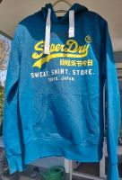 Hoody / Kapuzenpullover von SuperDry in blau Gr. M Bayern - Karlsfeld Vorschau