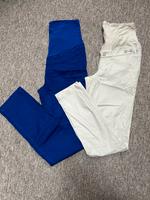 Umstandshose H&M Mama Gr M 38 blau beige wie neu Bayern - Möttingen Vorschau