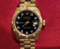 Rolex Lady Datejust 18k Gold Brillianten President Armband Borke Innenstadt - Köln Altstadt Vorschau