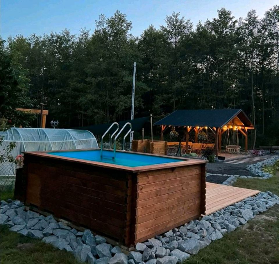 Gartenpool Holzpool Hot Tub Schwimmbecken Schwimmbad Schwimmpool in Hamburg