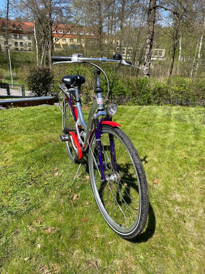 Audi Quattro Damenfahrrad Citybike Fahrrad mit Automatikschaltung in Helmstedt