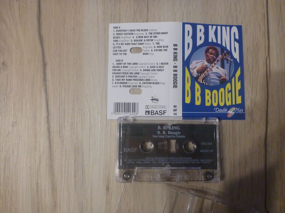 B B King - B B Boogie Musikkassette, MC Tape Blues in München