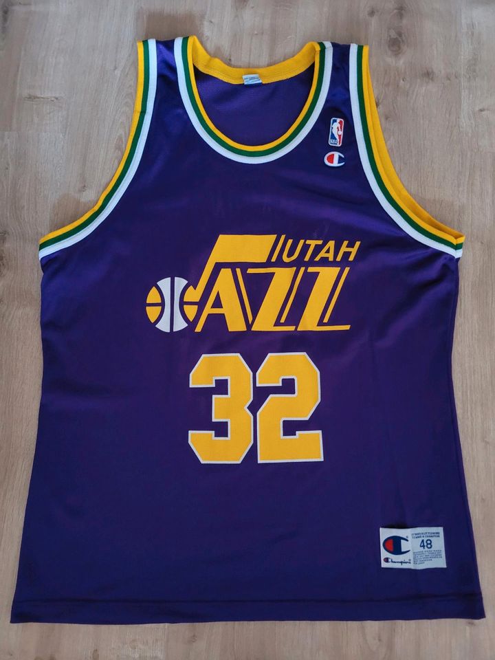 Karl Malone Basketball Trikot NBA Utah Jazz in Mülheim (Ruhr)