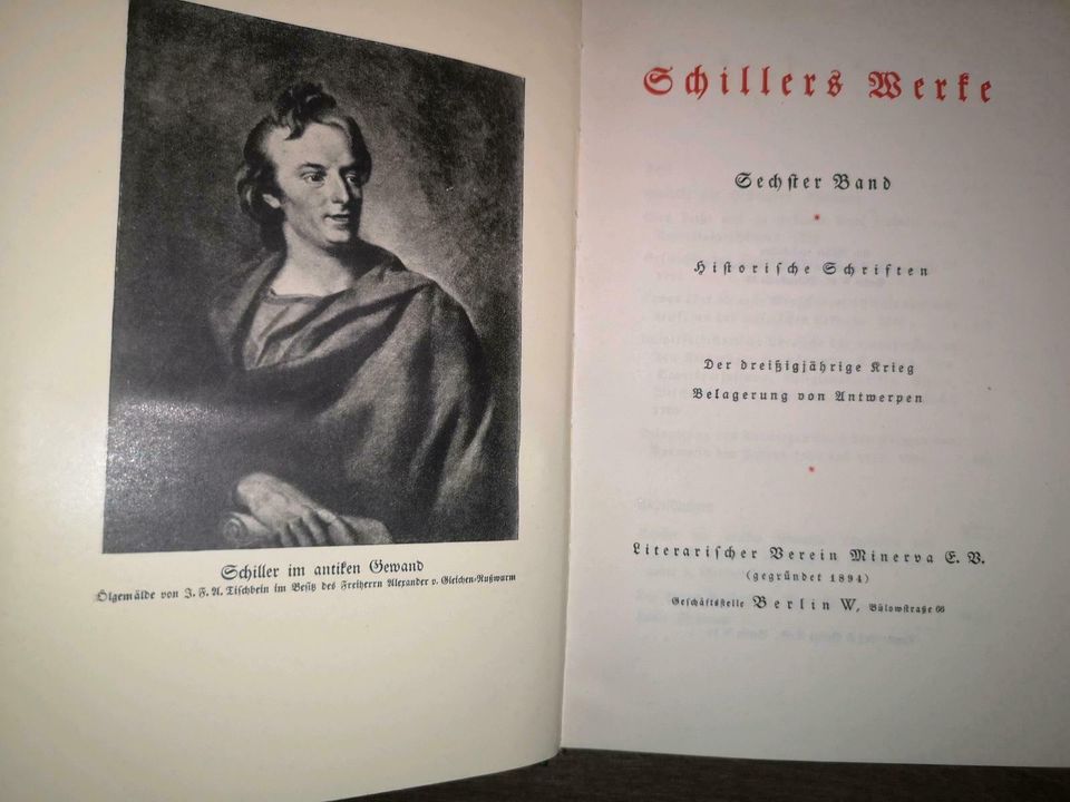 Schillers Werke in Dresden