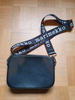 Neu! Marimekko Leder-Tasche Gratha Logo schwarz Finnland Hessen - Wehrheim Vorschau