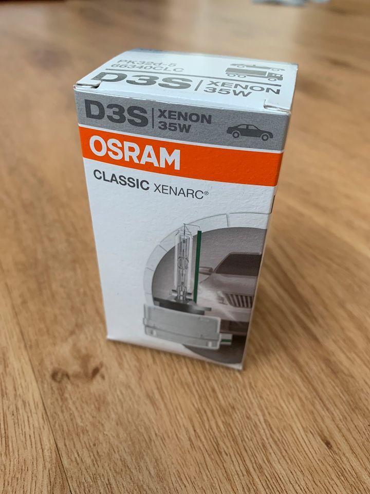 Osram Xenon Brenner D1S 12V+24V 35W PK32d-2 XENARC COOL BLUE