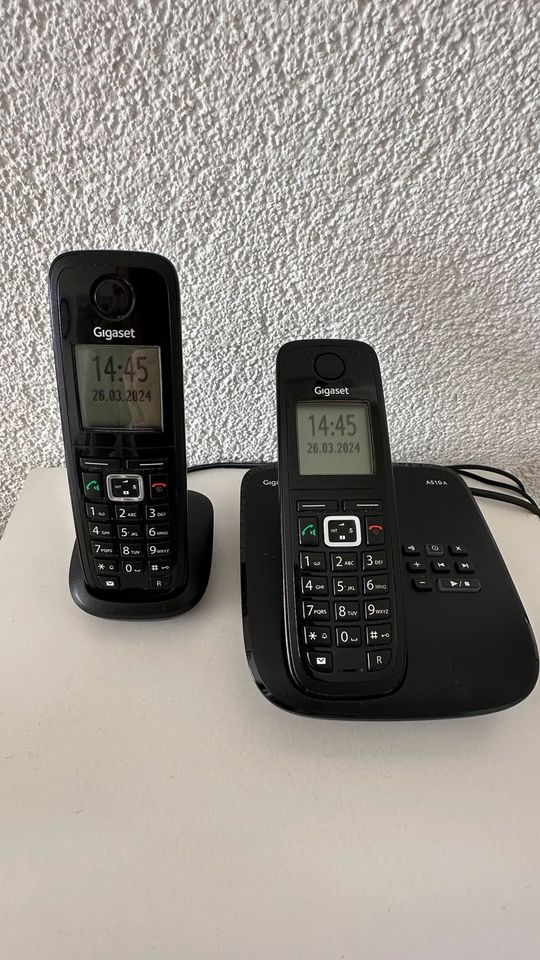 Gigaset A510A Duo Dect-Schnurlostelefon mit Anrufbeantworter in Mannheim