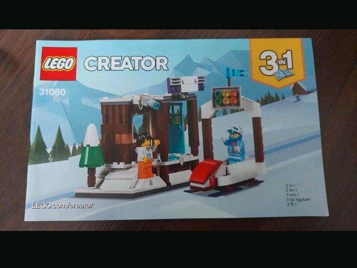 Lego Creator 3 in 1, Schnee Skischanze, Monster, 31080,  Original in Hannover