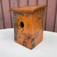 Vogelhäuschen antik Brandmalerei Nistkasten Holz vintage Zwerg Nürnberg (Mittelfr) - Mitte Vorschau