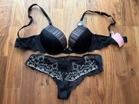 NEU Lingerie BH Panty Set Hunkemöller Unterwäsche schwarz beige M Baden-Württemberg - Ludwigsburg Vorschau