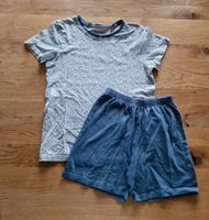 Schiesser Pyjama Kurzer Schlafanzug Sommer Gr. 140 XS blau Baden-Württemberg - Metzingen Vorschau